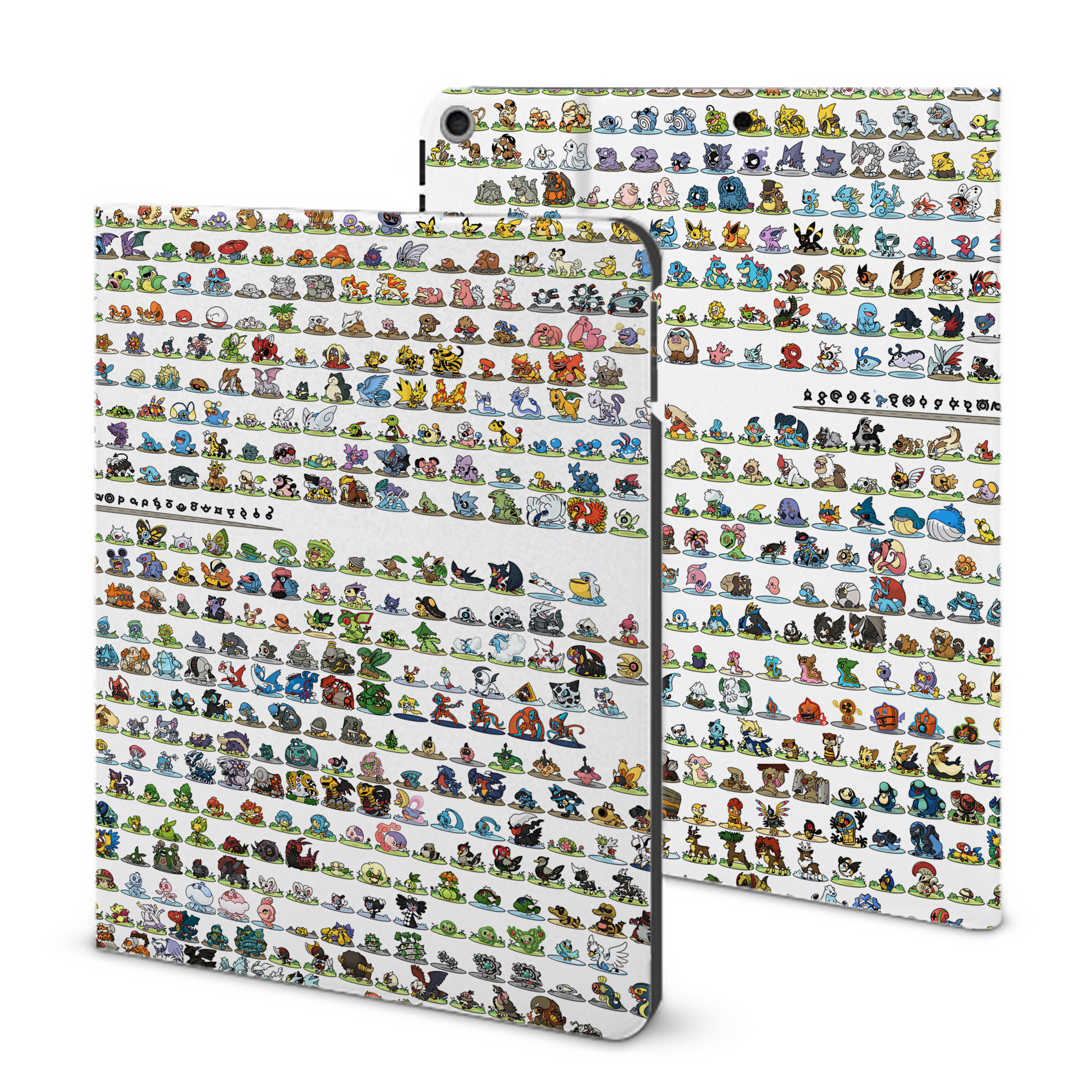 （画像用） ポケットモンスター Pokémon IPad ケース ブック型 PUレザー TPU 耐衝撃 軽量 薄型 ペン収納なし 全面保護 IPad 各モデル対応